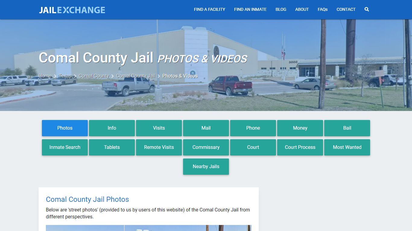 Photos & Videos - Comal County Jail, TX - Jail Exchange